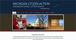 Desktop Screenshot of michcitizenaction.org